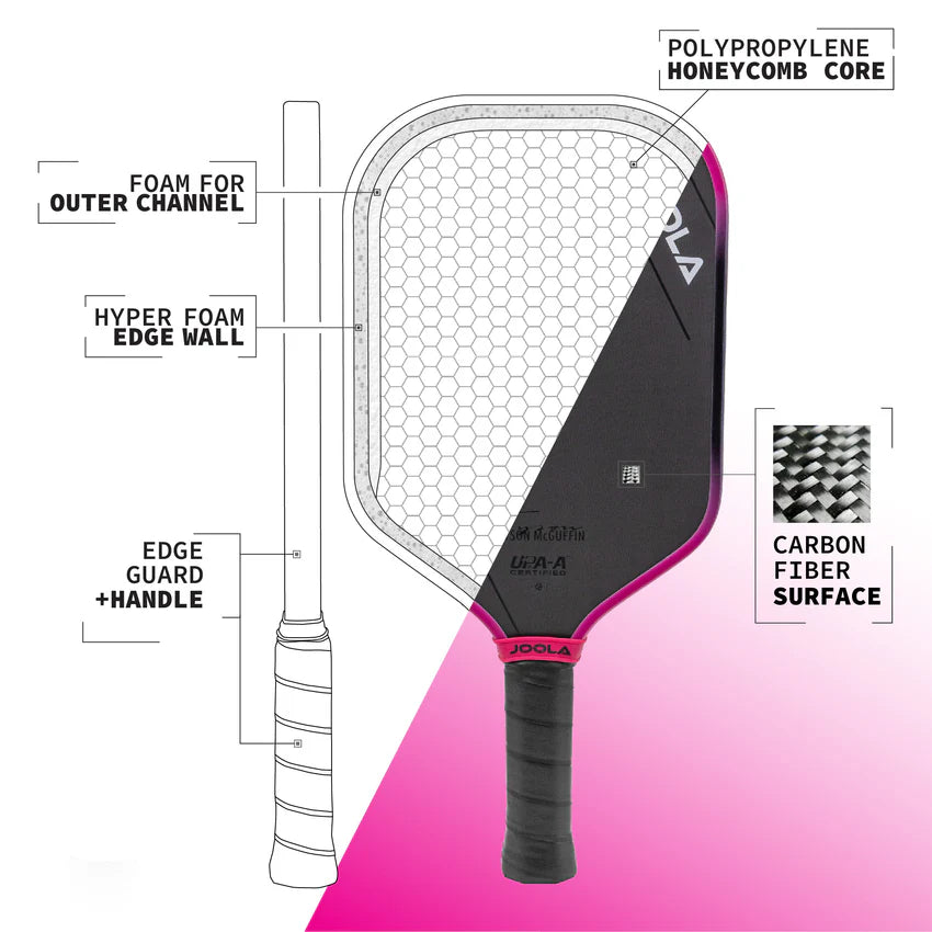 JOOLA - Tyson McGuffin Magnus 3S 16mm Pickleball Paddle